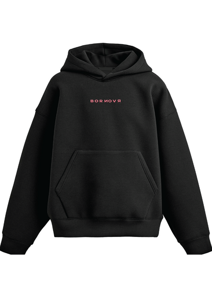 Bad Decisions Dept Oversized Hoodie – 300 GSM Puff Print (Unisex)